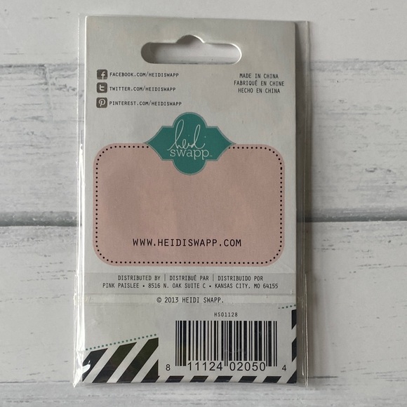 Heidi Swapp Clear Stamp Trio | Cardmaking Stamps - Picture 3 of 7